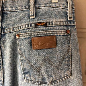Wrangler bootcut blue jean